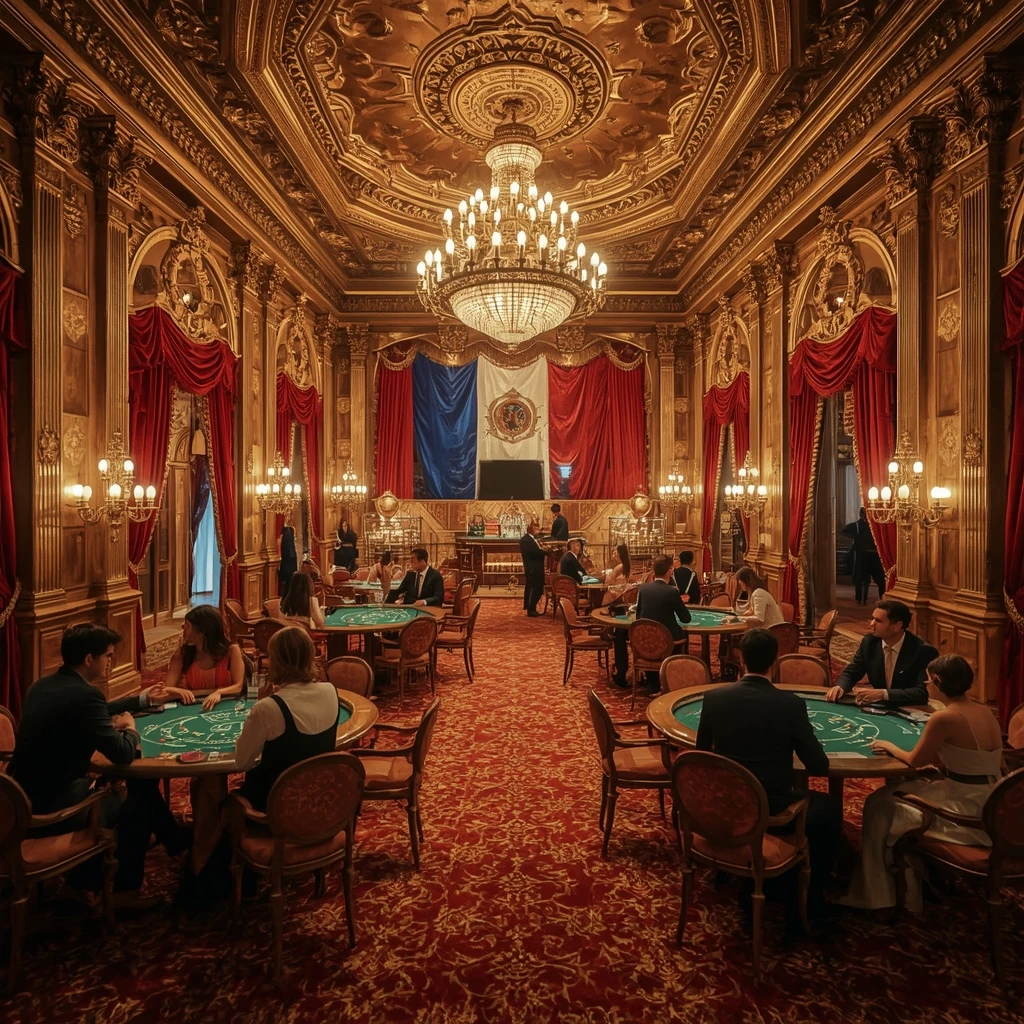 Le casino et le drapeau français CLEOBETRA CASINO